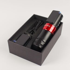 Wormhole Tattoo Pen – Red (2 Baterías | Stroke Ajustable 4–12V)