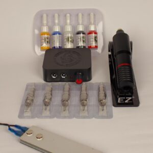 Kit de Tatuaje Inicial – Máquina Pen RCA + Accesorios