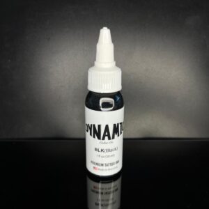 Tinta de tatuaje negra Dynamic Ink BLK 30 ml (1 oz) – premium